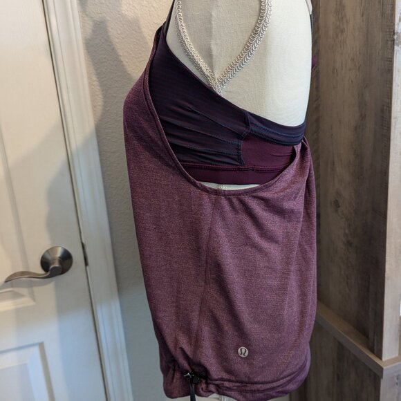 #142 🍋Lululemon Restless Tank Sz 6-Sm Heathered Plum - Picture 11 of 16